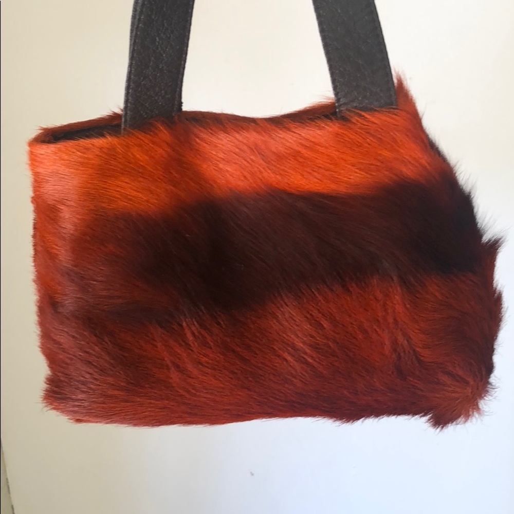 Genuine hair on hide South African handbag